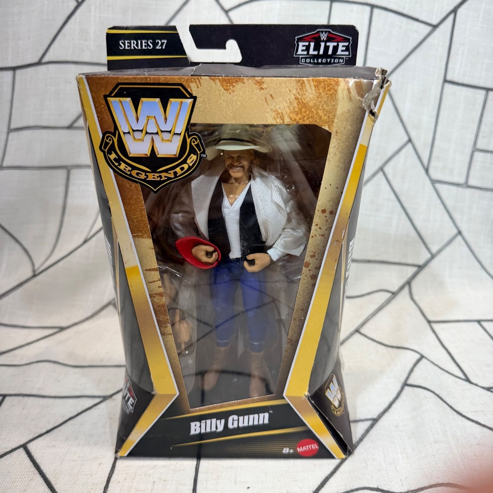 Mattel WWE Legends Series 27 Billy Gunn Elite Action Figure 6" Multicolor New D